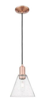 Arcadia One Light Mini Pendant in Antique Copper (405|7161PACGBC84)