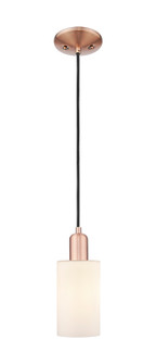 Arcadia One Light Mini Pendant in Antique Copper (405|7161PACG801)