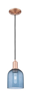 Arcadia One Light Mini Pendant in Antique Copper (405|7161PACG5586BL)