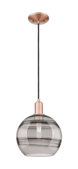 Arcadia One Light Mini Pendant in Antique Copper (405|7161PACG55610SM)