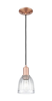 Arcadia One Light Mini Pendant in Antique Copper (405|7161PACG442)