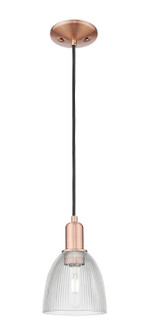 Arcadia One Light Mini Pendant in Antique Copper (405|7161PACG382)