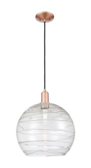 Arcadia One Light Mini Pendant in Antique Copper (405|7161PACG12414)