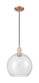 Arcadia One Light Mini Pendant in Antique Copper (405|7161PACG12412)
