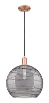 Arcadia One Light Mini Pendant in Antique Copper (405|7161PACG121314SM)