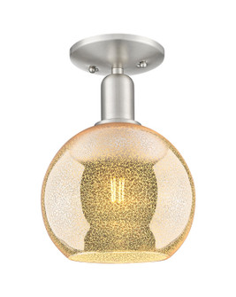 Arcadia One Light Semi-Flush Mount in Brushed Satin Nickel (405|7161CSNG1288)