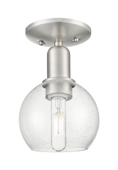 Arcadia One Light Semi-Flush Mount in Brushed Satin Nickel (405|7161CSNG1246)