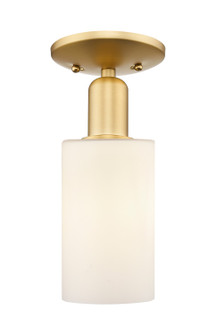 Arcadia One Light Semi-Flush Mount in Satin Gold (405|7161CSGG801)