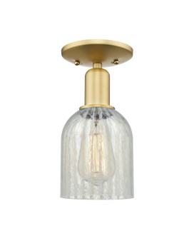 Arcadia One Light Semi-Flush Mount in Satin Gold (405|7161CSGG2511)