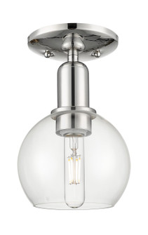 Arcadia One Light Semi-Flush Mount in Polished Nickel (405|7161CPNG1226)