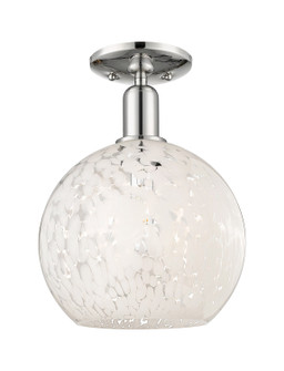 Arcadia One Light Semi-Flush Mount in Polished Nickel (405|7161CPNG121610WM)