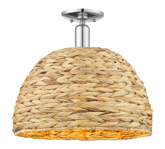 Arcadia One Light Semi-Flush Mount in Polished Chrome (405|7161CPCRBD16NAT)