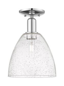 Arcadia One Light Semi-Flush Mount in Polished Chrome (405|7161CPCGBD94)