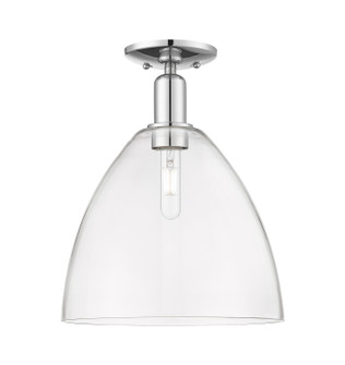 Arcadia One Light Semi-Flush Mount in Polished Chrome (405|7161CPCGBD122)