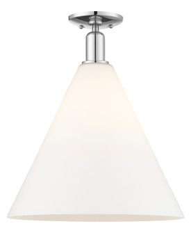 Arcadia One Light Semi-Flush Mount in Polished Chrome (405|7161CPCGBC161)