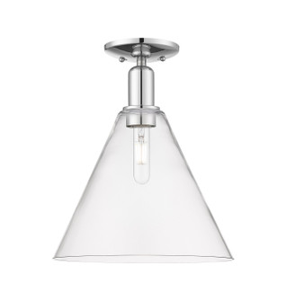 Arcadia One Light Semi-Flush Mount in Polished Chrome (405|7161CPCGBC122)