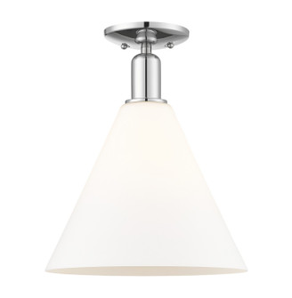 Arcadia One Light Semi-Flush Mount in Polished Chrome (405|7161CPCGBC121)