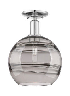 Arcadia One Light Semi-Flush Mount in Polished Chrome (405|7161CPCG55610SM)