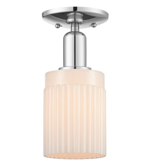 Arcadia One Light Semi-Flush Mount in Polished Chrome (405|7161CPCG341)