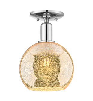Arcadia One Light Semi-Flush Mount in Polished Chrome (405|7161CPCG1288)