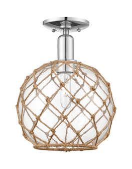 Arcadia One Light Semi-Flush Mount in Polished Chrome (405|7161CPCG12210RB)
