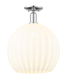 Arcadia One Light Semi-Flush Mount in Polished Chrome (405|7161CPCG121714WV)