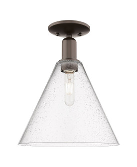 Arcadia One Light Semi-Flush Mount in Oil Rubbed Bronze (405|7161COBGBC124)