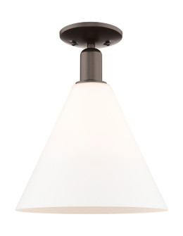 Arcadia One Light Semi-Flush Mount in Oil Rubbed Bronze (405|7161COBGBC121)