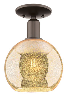 Arcadia One Light Semi-Flush Mount in Oil Rubbed Bronze (405|7161COBG1288)