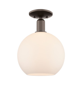 Arcadia One Light Semi-Flush Mount in Oil Rubbed Bronze (405|7161COBG12110)