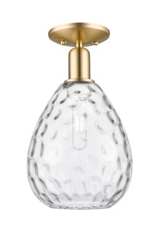 Arcadia One Light Semi-Flush Mount in Champagne Bronze (405|7161CCBG372)