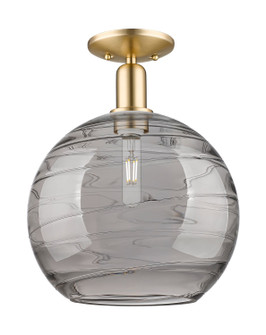 Arcadia One Light Semi-Flush Mount in Champagne Bronze (405|7161CCBG121312SM)