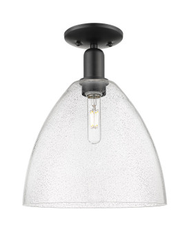 Arcadia One Light Semi-Flush Mount in Matte Black (405|7161CBKGBD124)