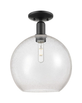 Arcadia One Light Semi-Flush Mount in Matte Black (405|7161CBKG12412)