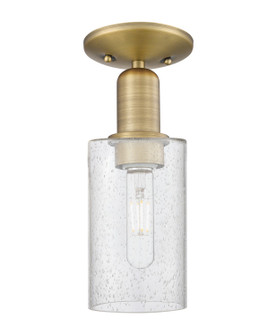 Arcadia One Light Semi-Flush Mount in Brushed Brass (405|7161CBBG804)