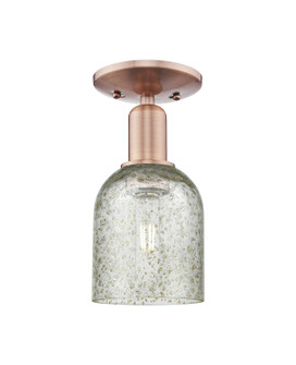 Arcadia One Light Semi-Flush Mount in Antique Copper (405|7161CACG259)