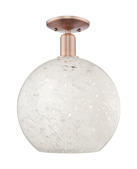 Arcadia One Light Semi-Flush Mount in Antique Copper (405|7161CACG121612WM)