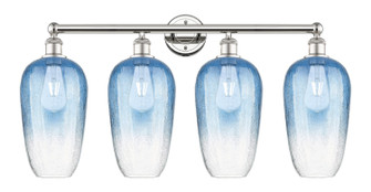 Edison Four Light Bath Vanity in Polished Nickel (405|6164WPNG4847SB)