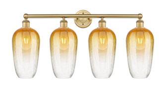 Edison Four Light Bath Vanity in Brushed Brass (405|6164WBBG4847AM)