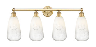 Edison Four Light Bath Vanity in Brushed Brass (405|6164WBBG4806OP)