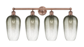 Edison Four Light Bath Vanity in Antique Copper (405|6164WACG4847SL)