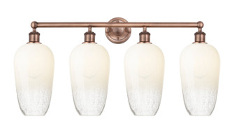 Edison Four Light Bath Vanity in Antique Copper (405|6164WACG4847OP)