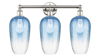 Edison Three Light Bath Vanity in Polished Nickel (405|6163WPNG4847SB)