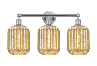 Edison Three Light Bath Vanity in Polished Chrome (405|6163WPCG4607ME)