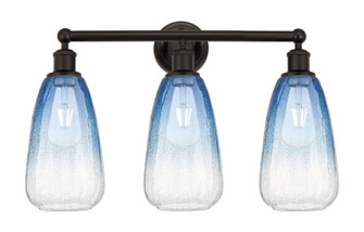 Edison Three Light Bath Vanity in Oil Rubbed Bronze (405|6163WOBG4806SB)