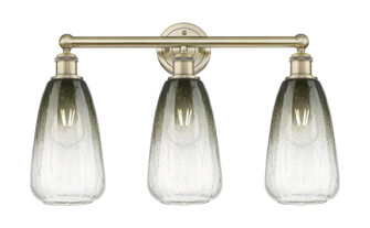 Edison Three Light Bath Vanity in Antique Brass (405|6163WABG4806SL)
