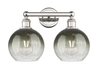 Edison Two Light Bath Vanity in Polished Nickel (405|6162WPNG4838SL)