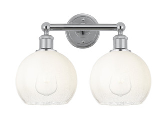 Edison Two Light Bath Vanity in Polished Chrome (405|6162WPCG4838OP)