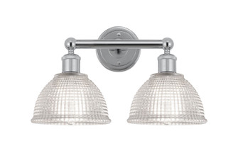Edison Two Light Bath Vanity in Polished Chrome (405|6162WPCG422)