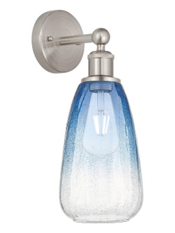 Edison One Light Wall Sconce in Brushed Satin Nickel (405|6161WSNG4806SB)